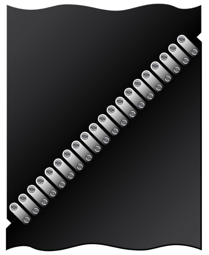 Замки для конвейерных лент Flexco® Bolt Solid Plate 190C