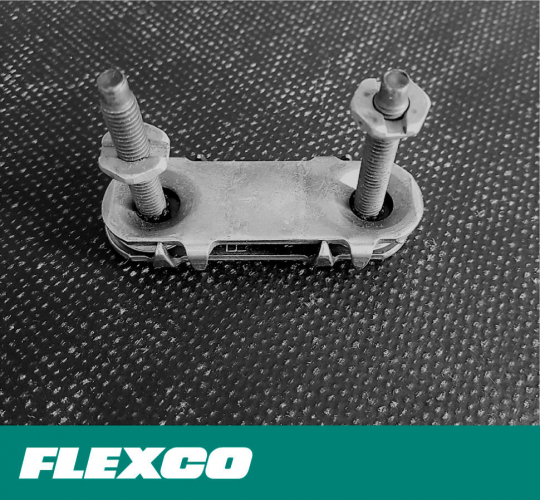 Замки для ленты 190ES НЕРЖАВЕЮЩАЯ СТАЛЬ Flexco® Bolt Solid Plate