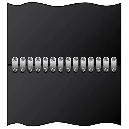 Соединители для конвейерных лент Flexco® Bolt Solid Plate 190ЕE Everdur®
