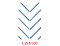 Шевронная лента C15 P600 EP250