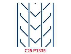Шевронная лента C25 P1335 EP400