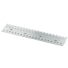 Шаблон 90˚для установки болтовых соединителей Flexco® Bolt Solid Plate №190 на конвейерную ленту шириной 1000 мм