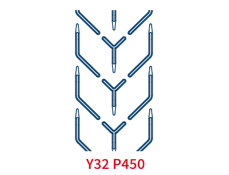 Шевронная лента C32 P450 EP250