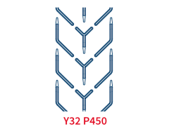 Шевронная лента C32 P450 EP400